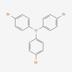 molecular formula C18H12BiBr3 B6363595 Tris(4-bromophenyl)bismuthane CAS No. 5153-29-7