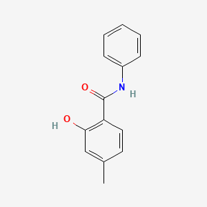 2-Hydroxy-4-methyl-N-phenyl-benzamide