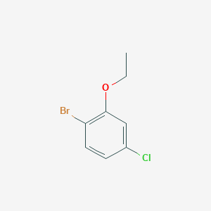 molecular formula C8H8BrClO B6363713 1-Bromo-4-chloro-2-ethoxybenzene CAS No. 1337606-41-3