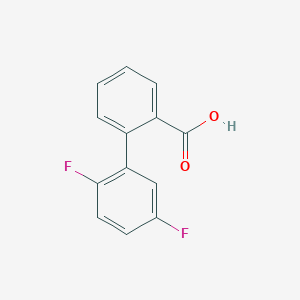 molecular formula C13H8F2O2 B6363717 2-(2,5-Difluorophenyl)benzoic acid CAS No. 1181397-71-6