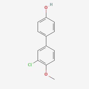 4-(3-Chloro-4-methoxyphenyl)phenol, 95%