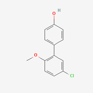4-(5-Chloro-2-methoxyphenyl)phenol, 95%