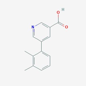5-(2,3-Dimethylphenyl)nicotinic acid, 95%
