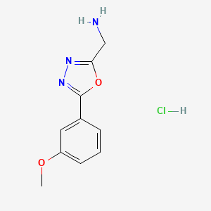 molecular formula C10H12ClN3O2 B6364348 MFCD19380099 CAS No. 1266693-77-9