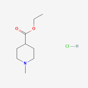 molecular formula C9H18ClNO2 B6364368 Ethyl 1-methylpiperidine-4-carboxylate hydrochloride CAS No. 52700-61-5
