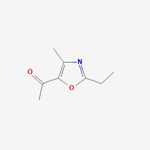 5-Acetyl-2-ethyl-4-methyloxazole