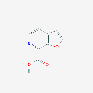 molecular formula C8H5NO3 B063656 Furo[2,3-c]pyridine-7-carboxylic acid CAS No. 190957-81-4