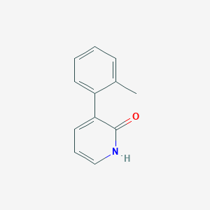 2-Hydroxy-3-(2-methylphenyl)pyridine, 95%
