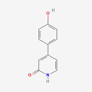 4-(4-Hydroxyphenyl)-2-hydroxypyridine;  95%