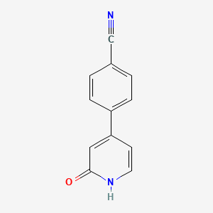 4-(4-Cyanophenyl)-2-hydroxypyridine, 95%