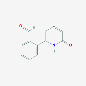 6-(2-Formylphenyl)-2-hydroxypyridine, 95%
