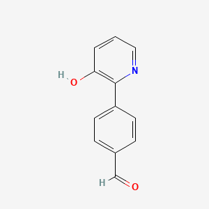 2-(4-Formylphenyl)-3-hydroxypyridine, 95%
