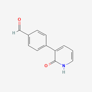 3-(4-Formylphenyl)-2-hydroxypyridine, 95%