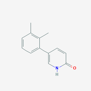 molecular formula C13H13NO B6365892 5-(2,3-Dimethylphenyl)-2-hydroxypyridine CAS No. 1111109-94-4