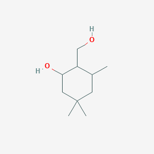 molecular formula C10H20O2 B063659 Trimethyl hydroxymethyl cyclohexanol CAS No. 195060-85-6