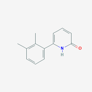 molecular formula C13H13NO B6365911 6-(2,3-Dimethylphenyl)-2-hydroxypyridine, 95% CAS No. 1111111-17-1