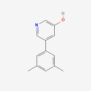 molecular formula C13H13NO B6366000 MFCD18311984 CAS No. 1261940-79-7