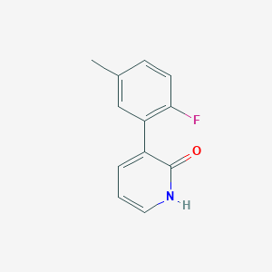 3-(2-Fluoro-5-methylphenyl)-2-hydroxypyridine, 95%