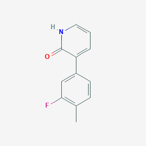3-(3-Fluoro-4-methylphenyl)-2-hydroxypyridine, 95%