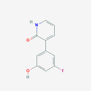 3-(3-Fluoro-5-hydroxyphenyl)-2-hydroxypyridine, 95%