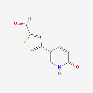 molecular formula C10H7NO2S B6366296 MFCD18312058 CAS No. 1261924-87-1