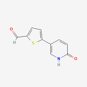 5-(5-Formylthiophen-2-yl)-2-hydroxypyridine, 95%