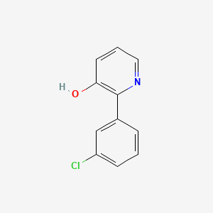 2-(3-Chlorophenyl)-3-hydroxypyridine, 95%