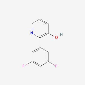2-(3,5-Difluorophenyl)-3-hydroxypyridine, 95%