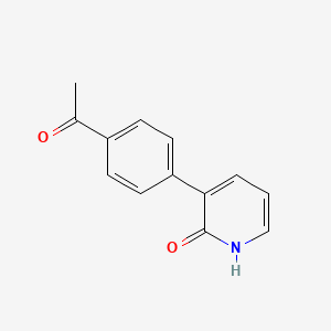3-(4-Acetylphenyl)-2-hydroxypyridine, 95%