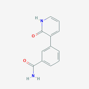 3-(3-Aminocarbonylphenyl)-2-hydroxypyridine, 95%