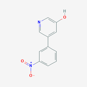 3-Hydroxy-5-(3-nitrophenyl)pyridine, 95%