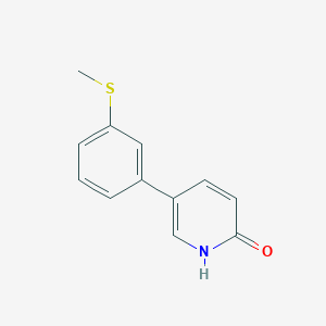 2-Hydroxy-5-(3-methylthiophenyl)pyridine, 95%