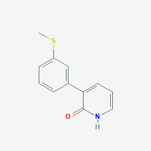 2-Hydroxy-3-(3-methylthiophenyl)pyridine, 95%