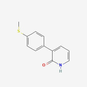2-Hydroxy-3-(4-methylthiophenyl)pyridine, 95%