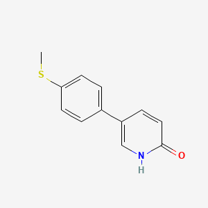 2-Hydroxy-5-(4-methylthiophenyl)pyridine, 95%