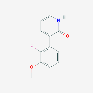 3-(2-Fluoro-3-methoxyphenyl)-2-hydroxypyridine, 95%