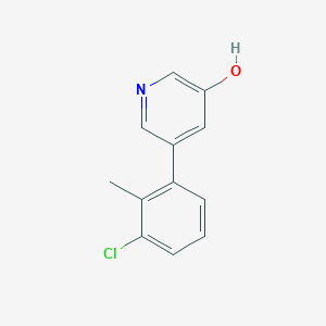 5-(3-Chloro-2-methylphenyl)-3-hydroxypyridine, 95%
