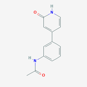 4-(3-Acetylaminophenyl)-2-hydroxypyridine, 95%