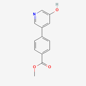 3-Hydroxy-5-(4-methoxycarbonylphenyl)pyridine, 95%