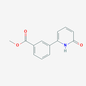 molecular formula C13H11NO3 B6367500 MFCD11876409 CAS No. 1111105-60-2