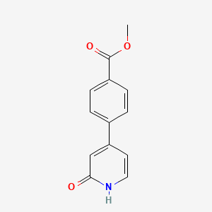 2-Hydroxy-4-(4-methoxycarbonylphenyl)pyridine, 95%