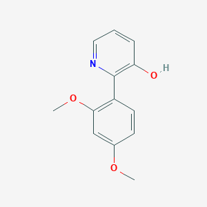 2-(2,4-Dimethoxyphenyl)-3-hydroxypyridine, 95%