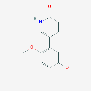 5-(2,5-Dimethoxyphenyl)-2-hydroxypyridine, 95%