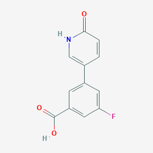 molecular formula C12H8FNO3 B6367695 MFCD18312296 CAS No. 1261915-68-7