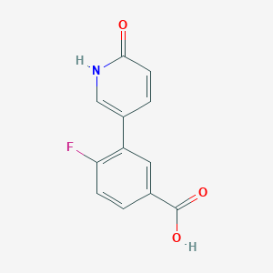 molecular formula C12H8FNO3 B6367745 MFCD18312305 CAS No. 1262000-02-1