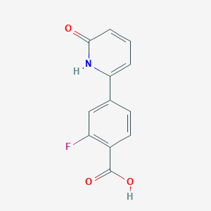 molecular formula C12H8FNO3 B6367756 MFCD11876103 CAS No. 1111110-44-1