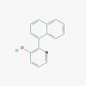 molecular formula C15H11NO B6367768 2-(Naphthalen-1-yl)pyridin-3-ol CAS No. 1261895-64-0