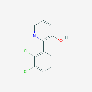 molecular formula C11H7Cl2NO B6367903 2-(2,3-Dichlorophenyl)-3-hydroxypyridine CAS No. 1261994-88-0