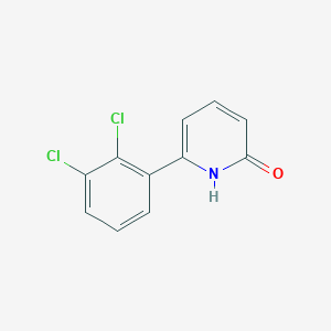 molecular formula C11H7Cl2NO B6367951 6-(2,3-Dichlorophenyl)pyridin-2(1H)-one CAS No. 1111110-84-9