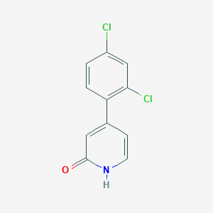 4-(2,4-Dichlorophenyl)-2-hydroxypyridine, 95%